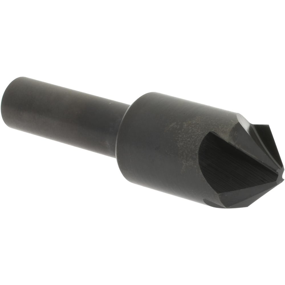 Hertel 18643 5/8" Head Diam, 3/8" Shank Diam, 4 Flute 90° High Speed Steel Countersink Image