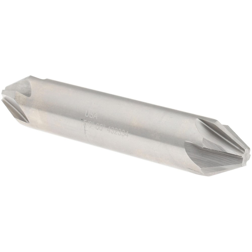 Hertel 18318 Countersink: 5/8" Head Dia, 60 ° Included Angle, 6 Flutes, High Speed Steel Image