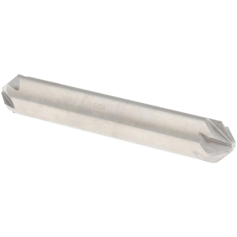 Hertel 18310 Countersink: 3/8" Head Dia, 90 ° Included Angle, 6 Flutes, High Speed Steel Image