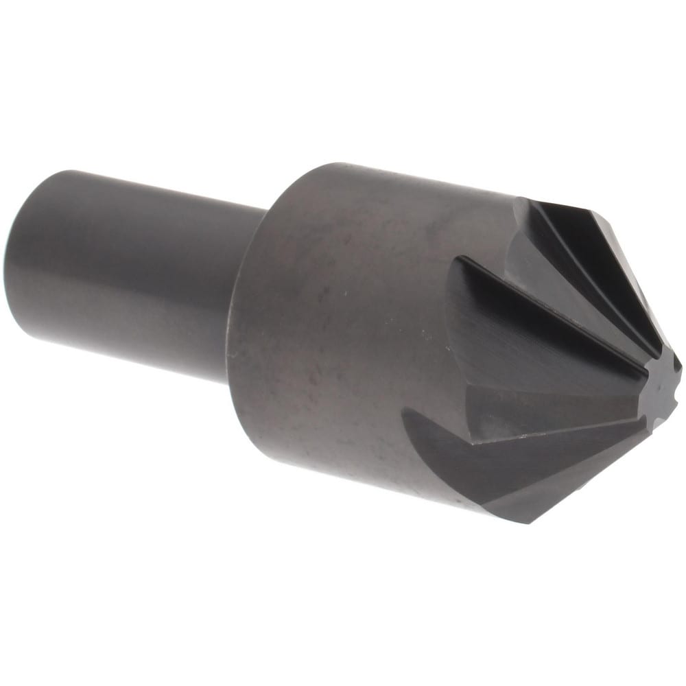 Hertel 19318 Countersink: 1-1/4" Head Dia, 90 ° Included Angle, 6 Flutes, High Speed Steel Image