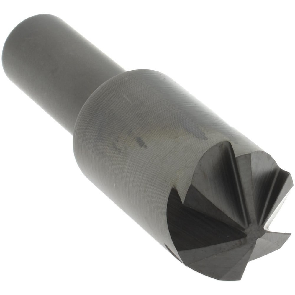 Hertel 18542 Countersink: 3/4" Head Dia, 120 ° Included Angle, 6 Flutes, High Speed Steel Image