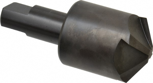 Hertel 18698 1-1/2" Head Diam, 3/4" Shank Diam, 4 Flute 120° High Speed Steel Countersink Image