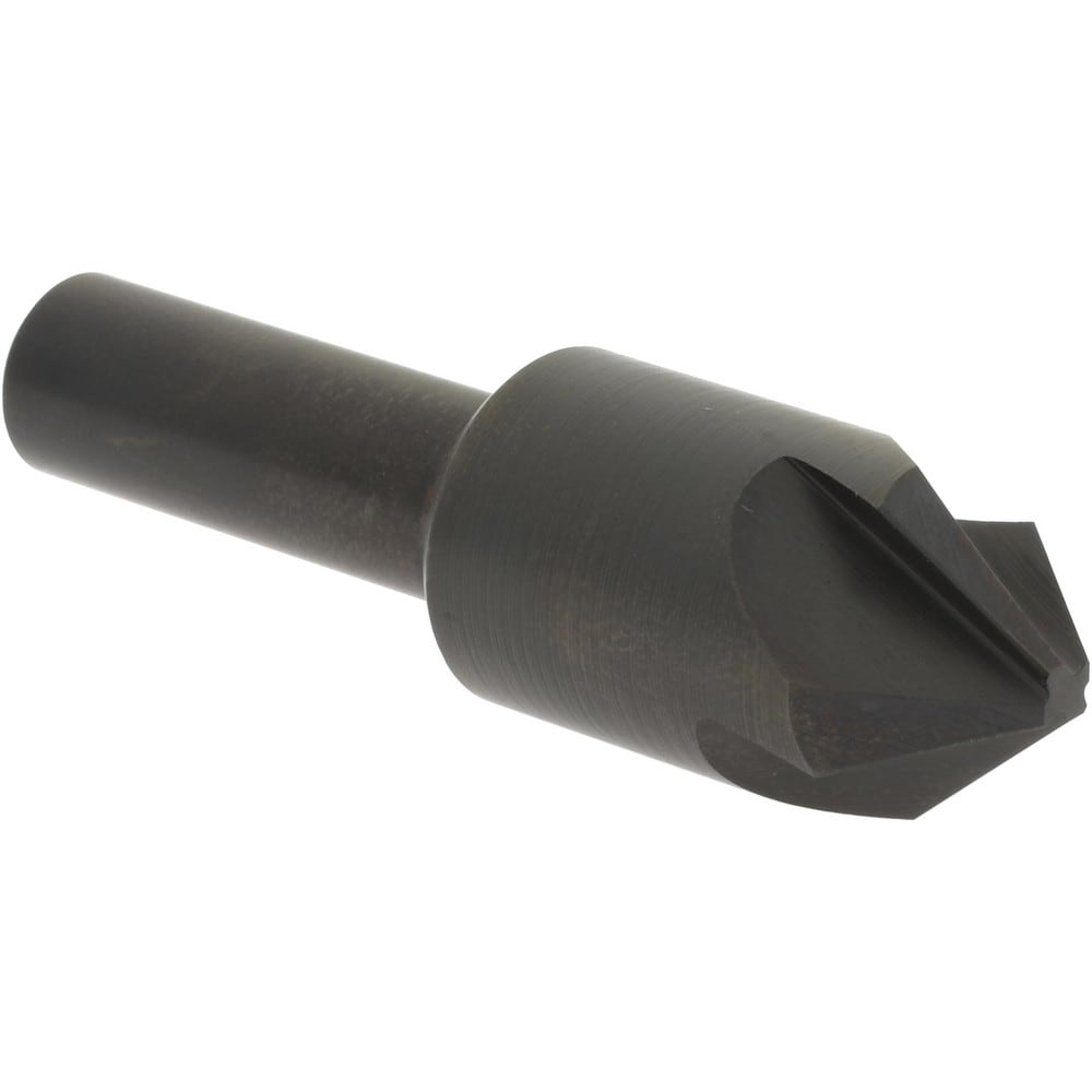 Hertel 18641 5/8" Head Diam, 3/8" Shank Diam, 4 Flute 82° High Speed Steel Countersink Image