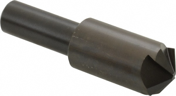 Hertel 18661 3/4" Head Diam, 1/2" Shank Diam, 4 Flute 120° High Speed Steel Countersink Image