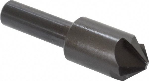 Hertel 18645 5/8" Head Diam, 3/8" Shank Diam, 4 Flute 100° High Speed Steel Countersink Image