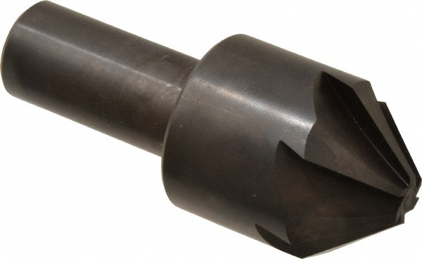 Hertel 19320 1-3/4" Head Diam, 1" Shank Diam, 6 Flute 82° High Speed Steel Countersink Image