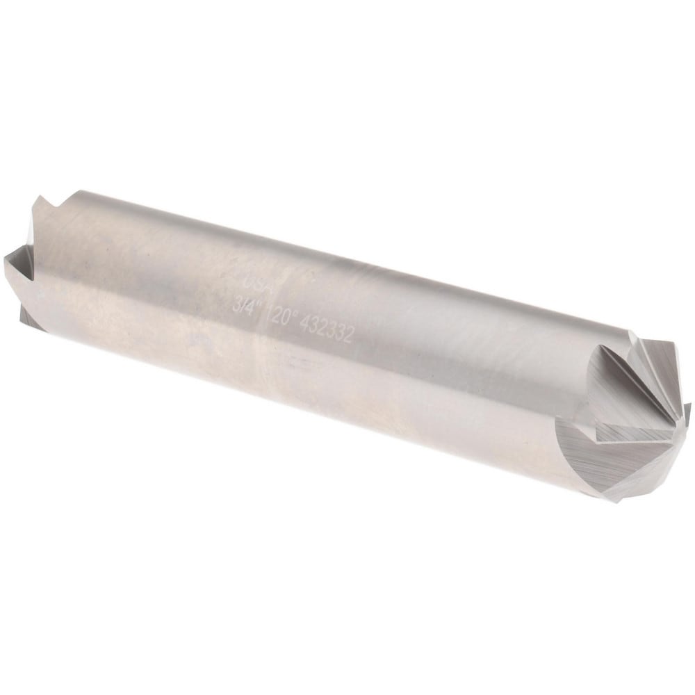 Hertel 18327 Countersink: 3/4" Head Dia, 120 ° Included Angle, 6 Flutes, High Speed Steel Image