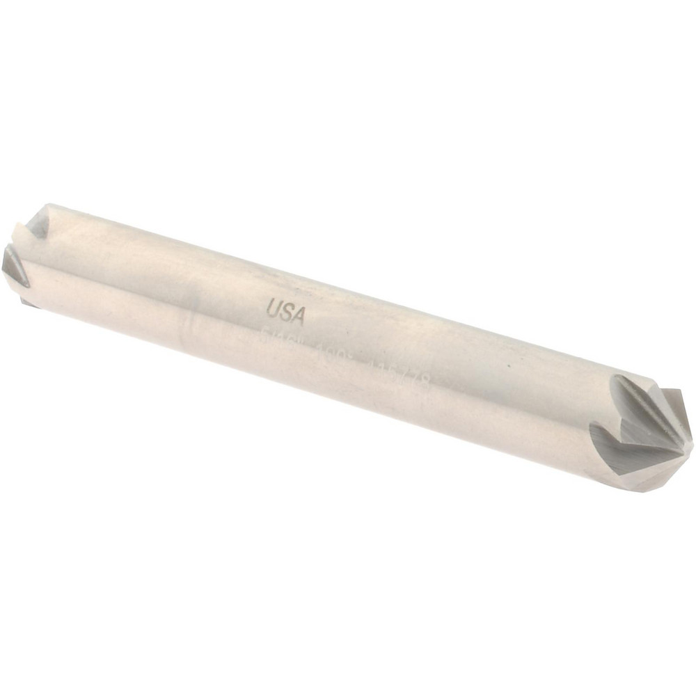 Hertel 18306 5/16" Head Diam, 5/16" Shank Diam, 6 Flute 100&deg; High Speed Steel Countersink Image