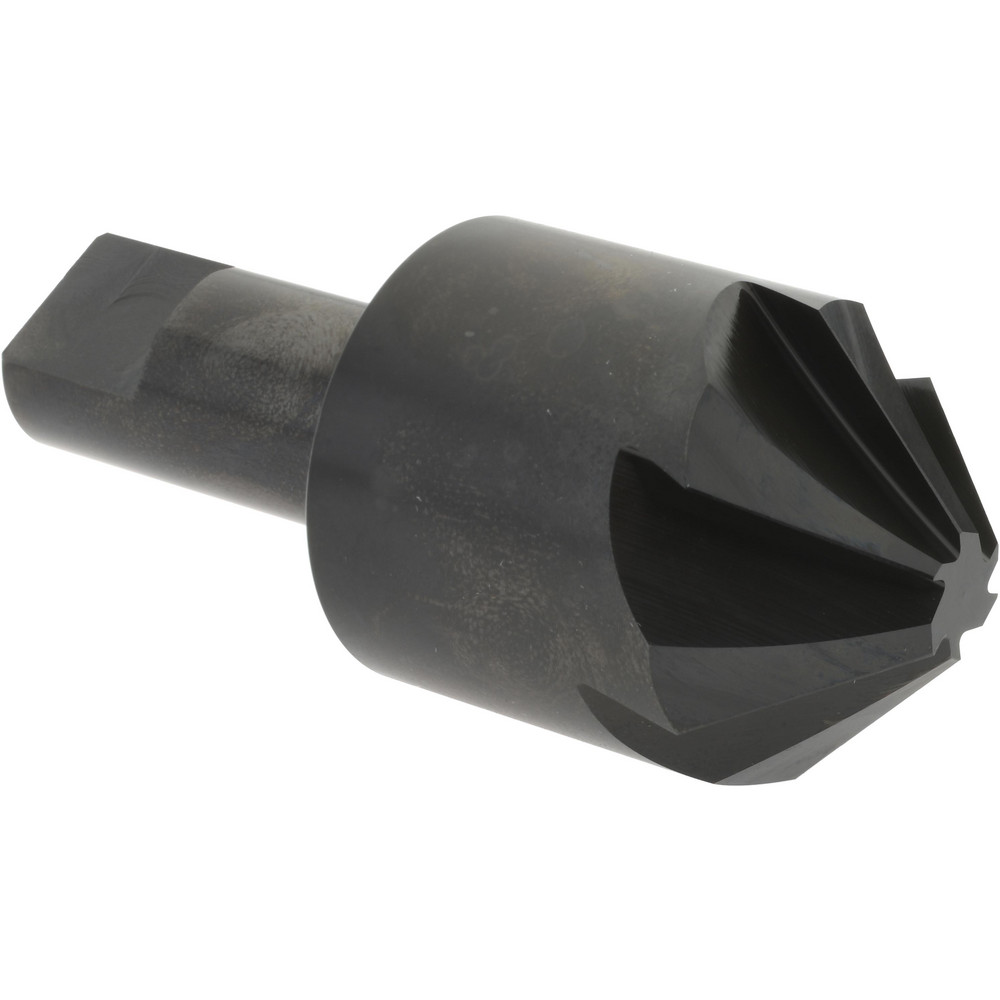 Hertel 18120 1-1/2" Head Diam, 3/4" Shank Diam, 6 Flute 90&deg; High Speed Steel Countersink Image