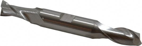 Hertel 12944 Square End Mill: 0.5512 Dia, 1-1/8 LOC, 5/8 Shank Dia, 4-1/2 OAL, 2 Flutes, Cobalt Image