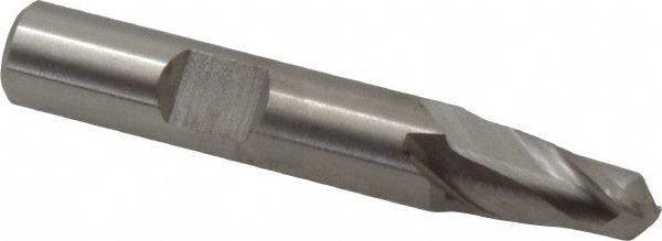 Hertel 12908 Ball End Mill: 0.315" Dia, 0.5625" LOC, 2 Flute, Cobalt Image