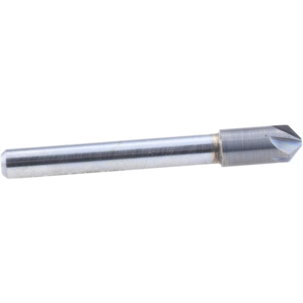 Hertel 336-004080 5/16" Head Diam, 1/4" Shank Diam, 6 Flute 100&deg; Solid Carbide Countersink Image