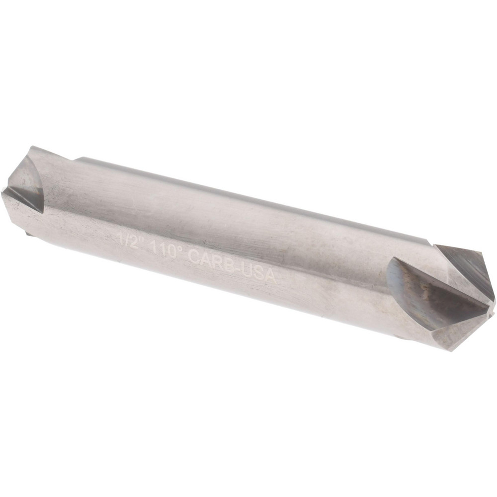 Hertel 334-206090 Countersink: 1/2" Head Dia, 110 &deg; Included Angle, 4 Flutes, Carbide Image