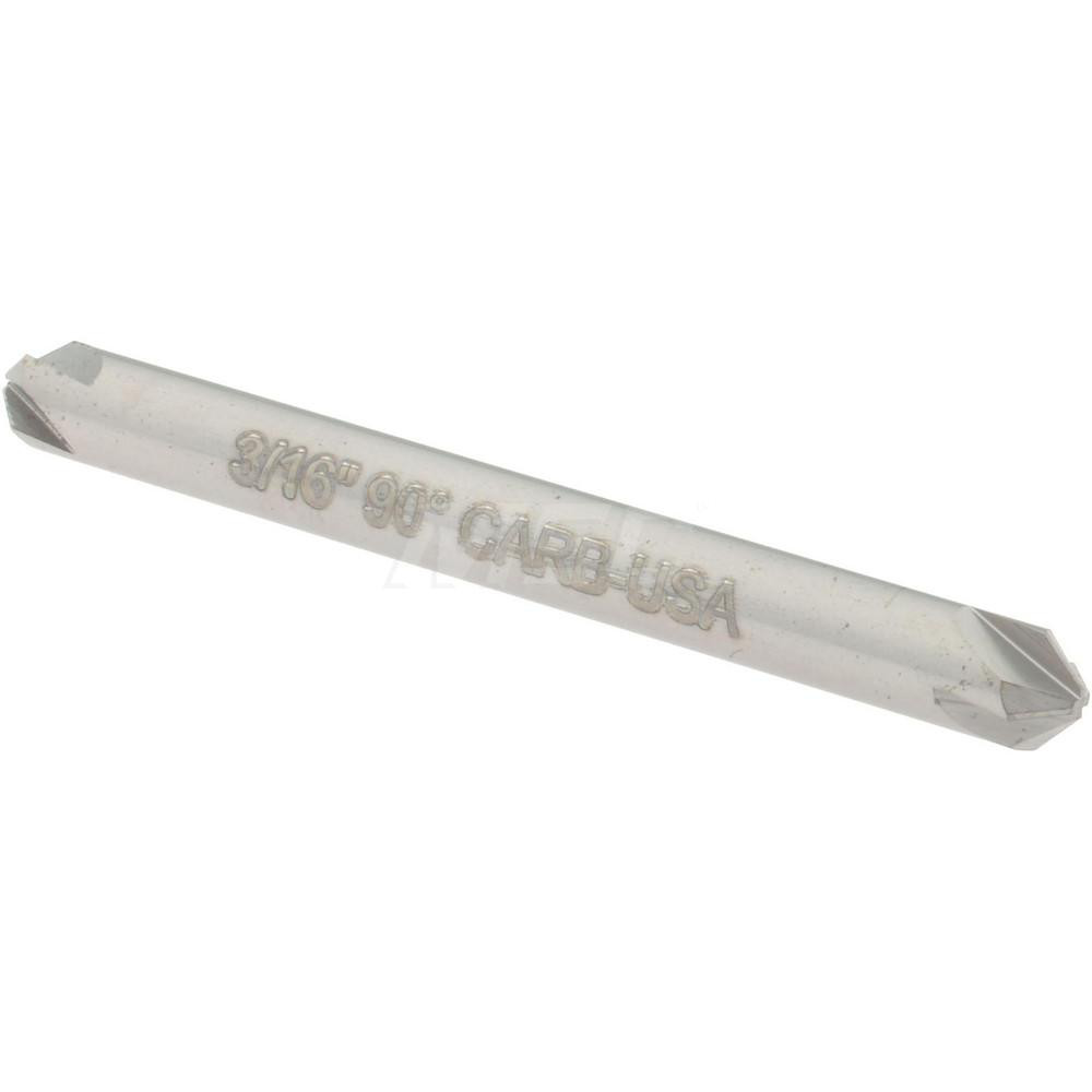 Hertel 334-202070 3/16" Head Diam, 3/16" Shank Diam, 4 Flute 90&deg; Solid Carbide Countersink Image