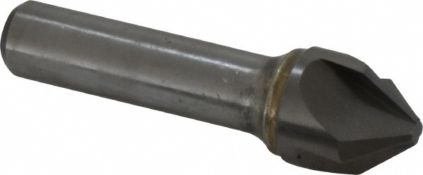 Hertel 334-208060 3/4" Head Diam, 3/4" Shank Diam, 4 Flute 82&deg; Solid Carbide Countersink Image