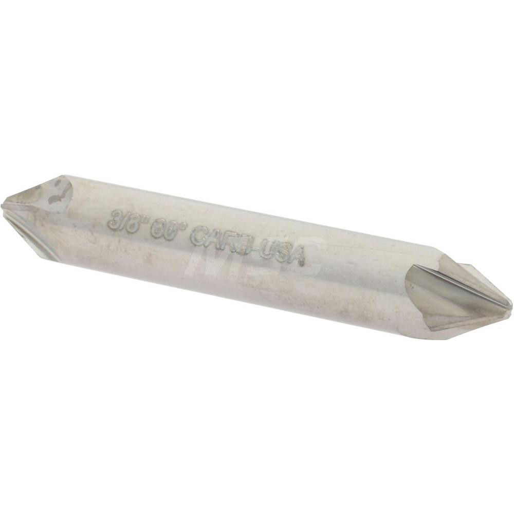 Hertel 334-305050 3/8" Head Diam, 3/8" Shank Diam, 4 Flute 60&deg; Solid Carbide Countersink Image