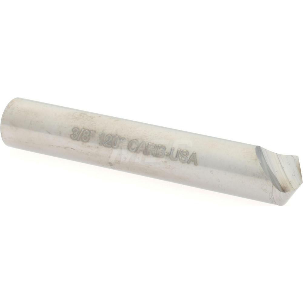Hertel 331-205100 3/8" Head Diam, 3/8" Shank Diam, 1 Flute 120&deg; Solid Carbide Countersink Image