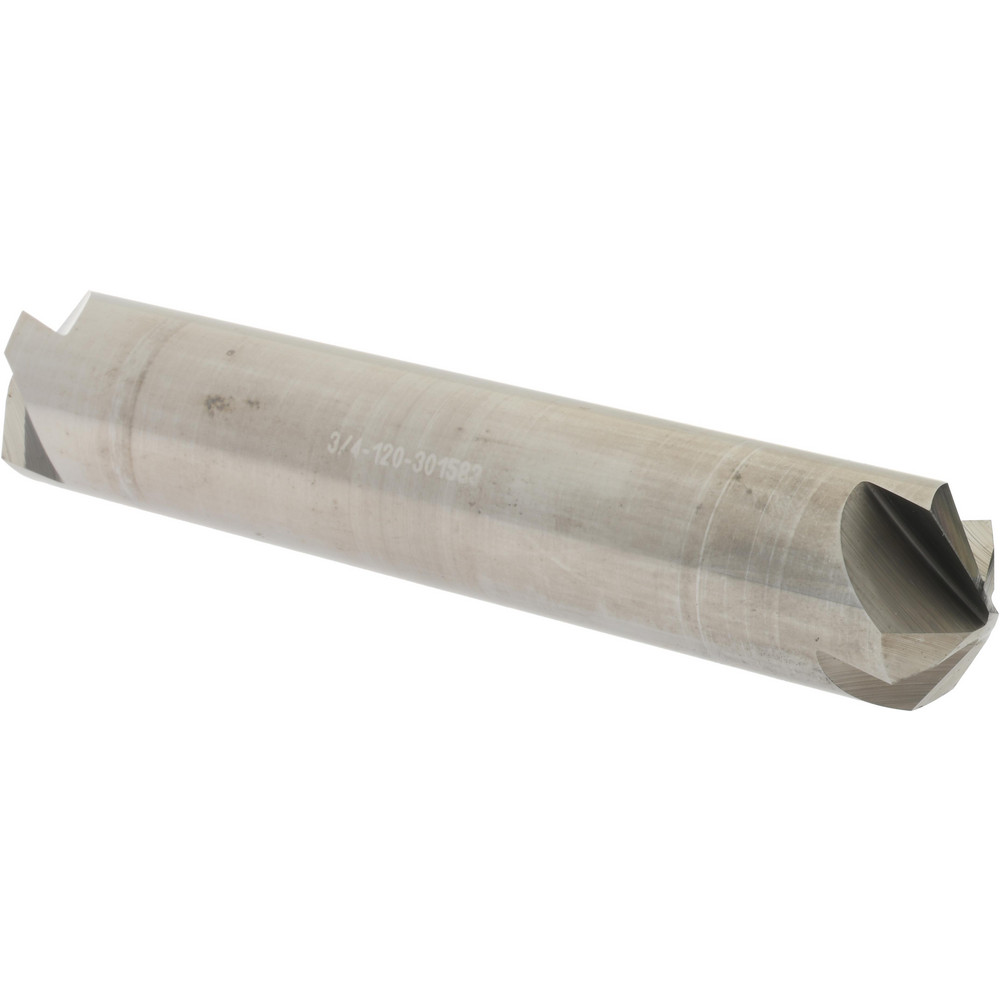 Hertel 89334338 3/4" Head Diam, 3/4" Shank Diam, 4 Flute 120&deg; Solid Carbide Countersink Image