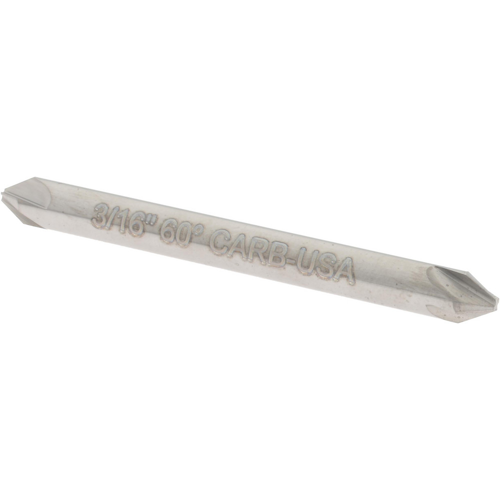 Hertel 334-202050 3/16" Head Diam, 3/16" Shank Diam, 4 Flute 60&deg; Solid Carbide Countersink Image