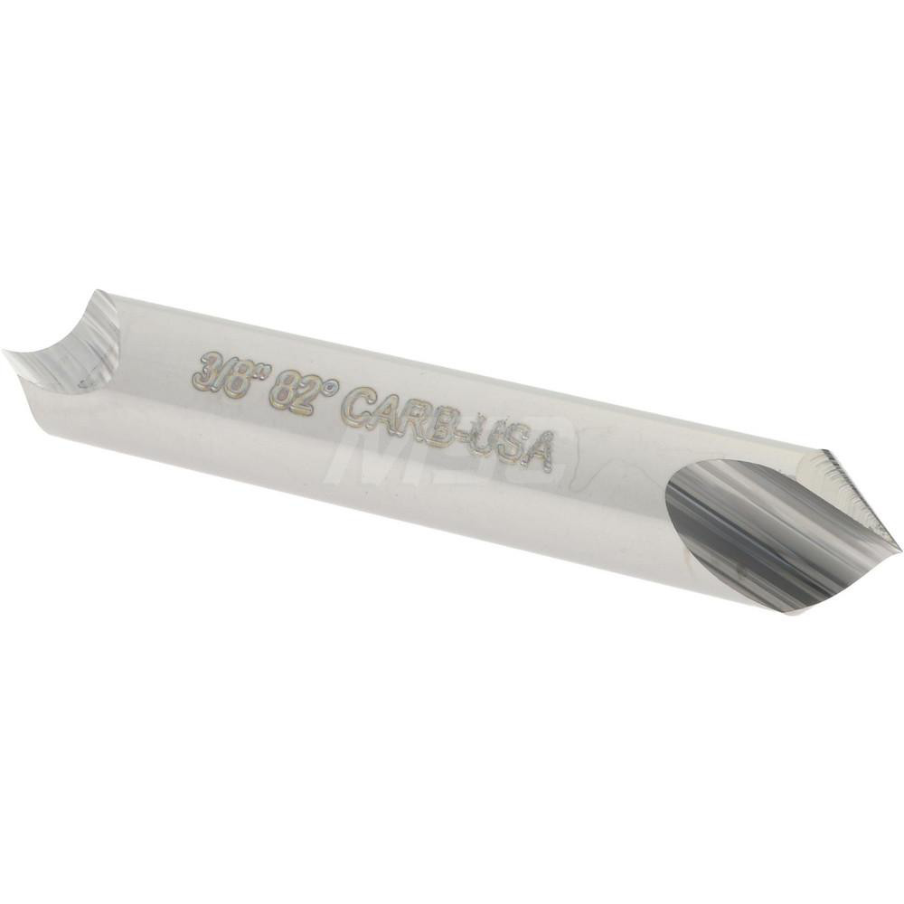 Hertel 331-205060 3/8" Head Diam, 3/8" Shank Diam, 1 Flute 82&deg; Solid Carbide Countersink Image