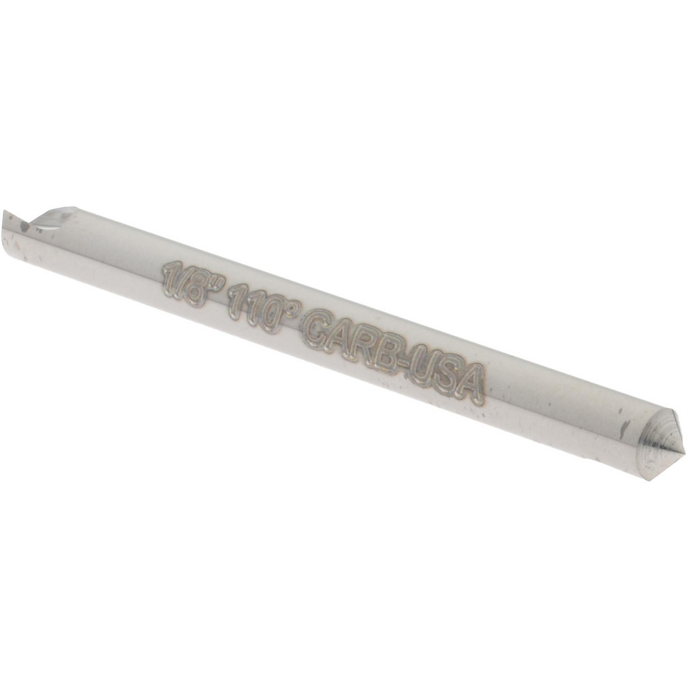 Hertel 331-201090 1/8" Head Diam, 1/8" Shank Diam, 1 Flute 110&deg; Solid Carbide Countersink Image