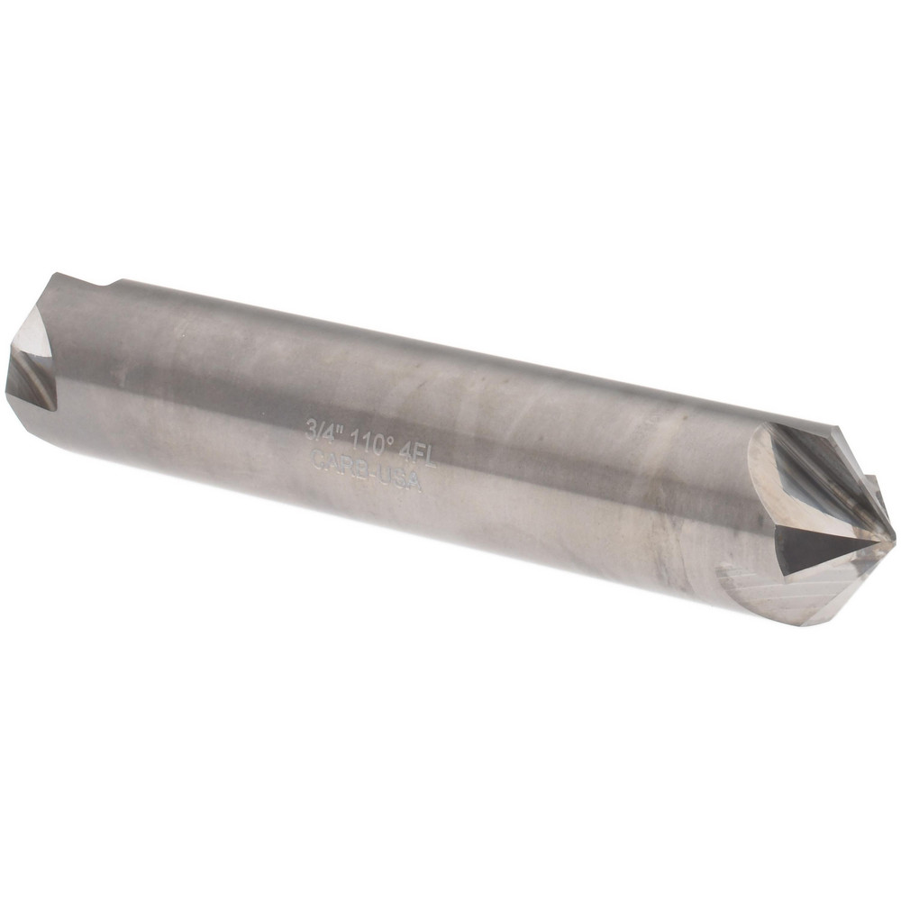 Hertel 334-308090 Countersink: 3/4" Head Dia, 110 &deg; Included Angle, 4 Flutes, Carbide Image