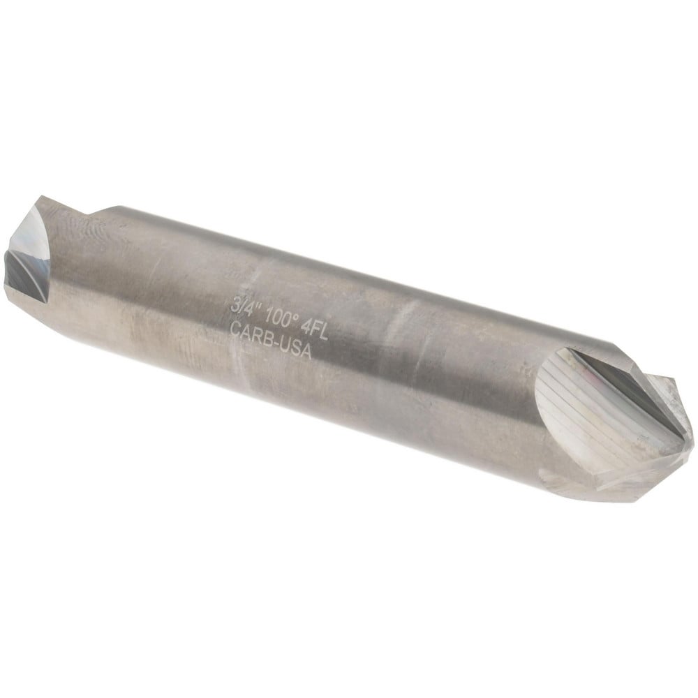 Hertel 334-308080 Countersink: 3/4" Head Dia, 100 ° Included Angle, 4 Flutes, Carbide Image