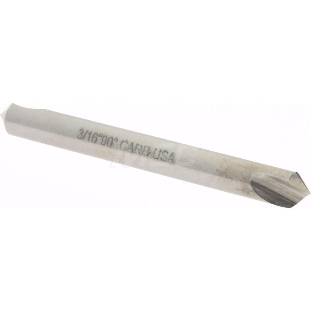 Hertel 331-202070 3/16" Head Diam, 3/16" Shank Diam, 1 Flute 90° Solid Carbide Countersink Image