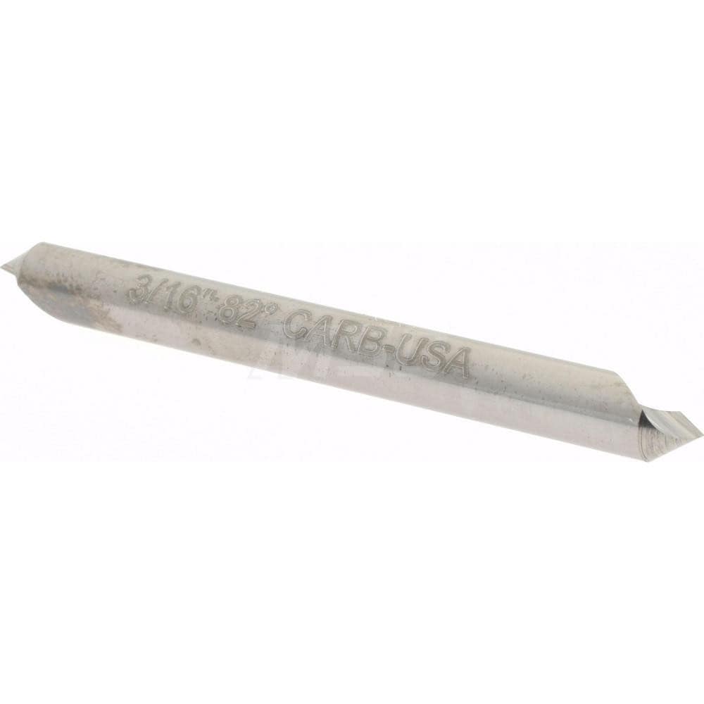 Hertel 331-202060 3/16" Head Diam, 3/16" Shank Diam, 1 Flute 82° Solid Carbide Countersink Image