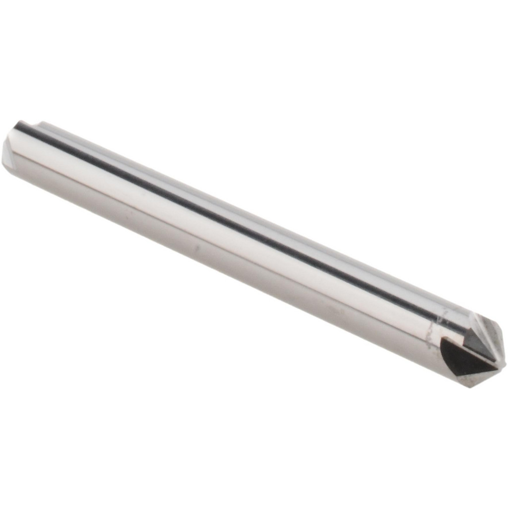 Hertel 334-302070 3/16" Head Diam, 3/16" Shank Diam, 4 Flute 90&deg; Solid Carbide Countersink Image