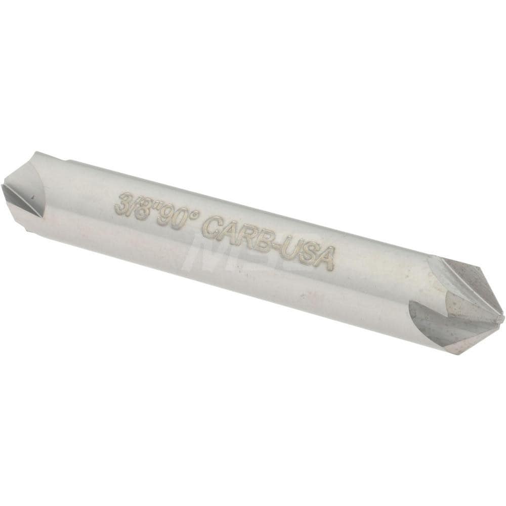 Hertel 334-205070 3/8" Head Diam, 3/8" Shank Diam, 4 Flute 90° Solid Carbide Countersink Image