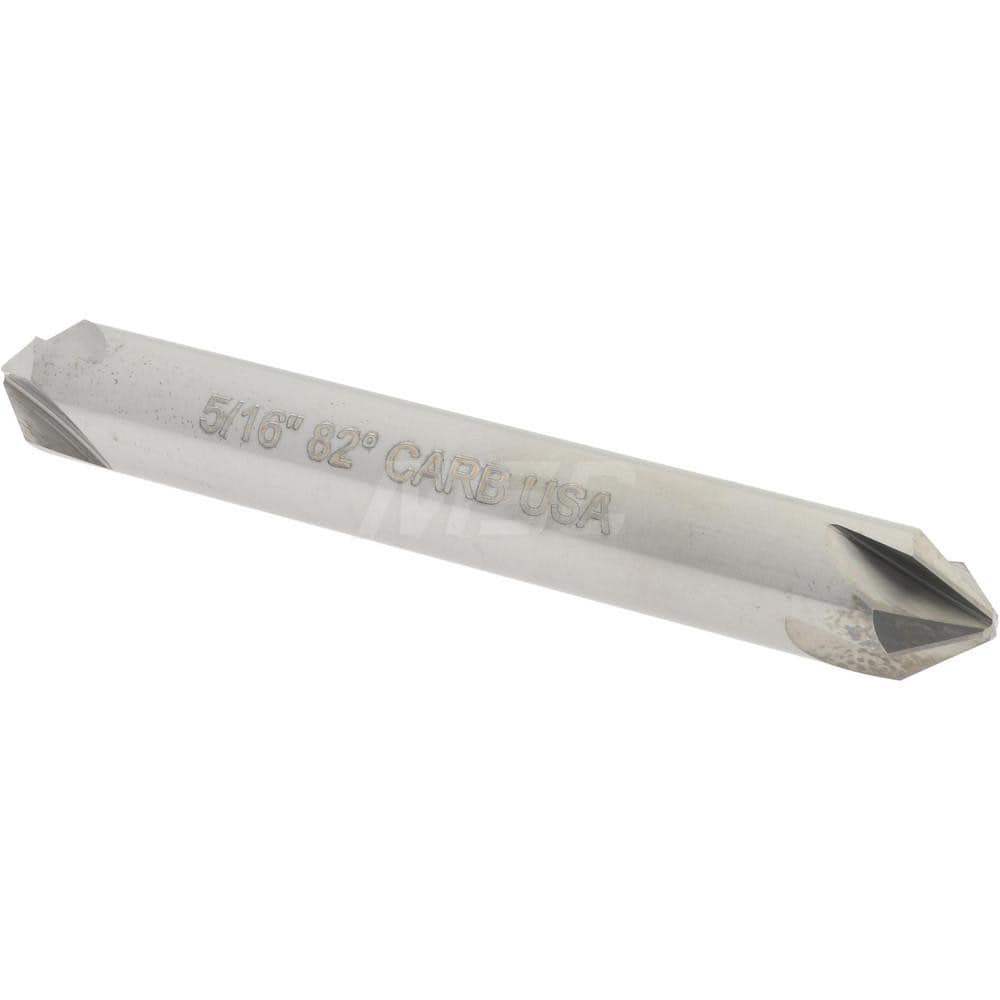 Hertel 334-304060 5/16" Head Diam, 5/16" Shank Diam, 4 Flute 82° Solid Carbide Countersink Image