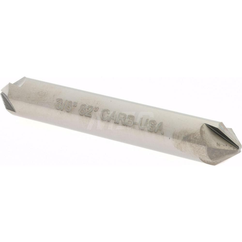 Hertel 334-205060 3/8" Head Diam, 3/8" Shank Diam, 4 Flute 82° Solid Carbide Countersink Image