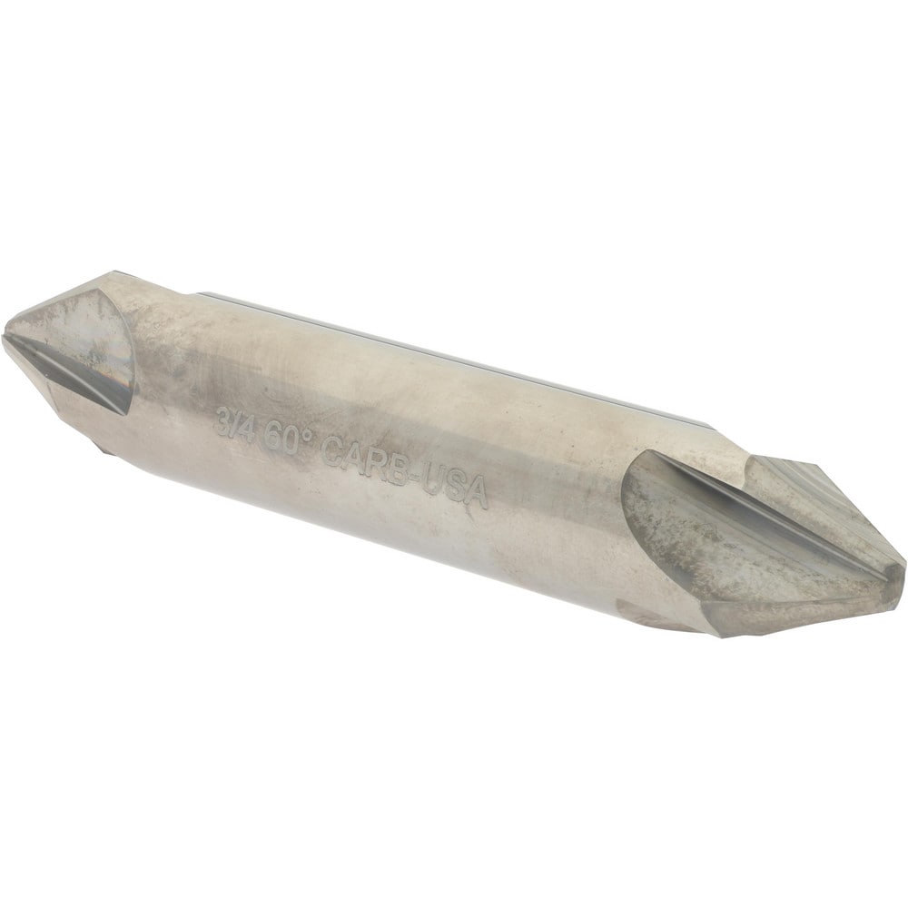 Hertel 334-308050 3/4" Head Diam, 3/4" Shank Diam, 4 Flute 60° Solid Carbide Countersink Image