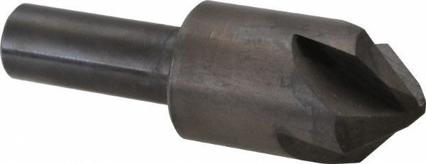 Hertel 18668 7/8" Head Diam, 1/2" Shank Diam, 4 Flute 90&deg; High Speed Steel Countersink Image