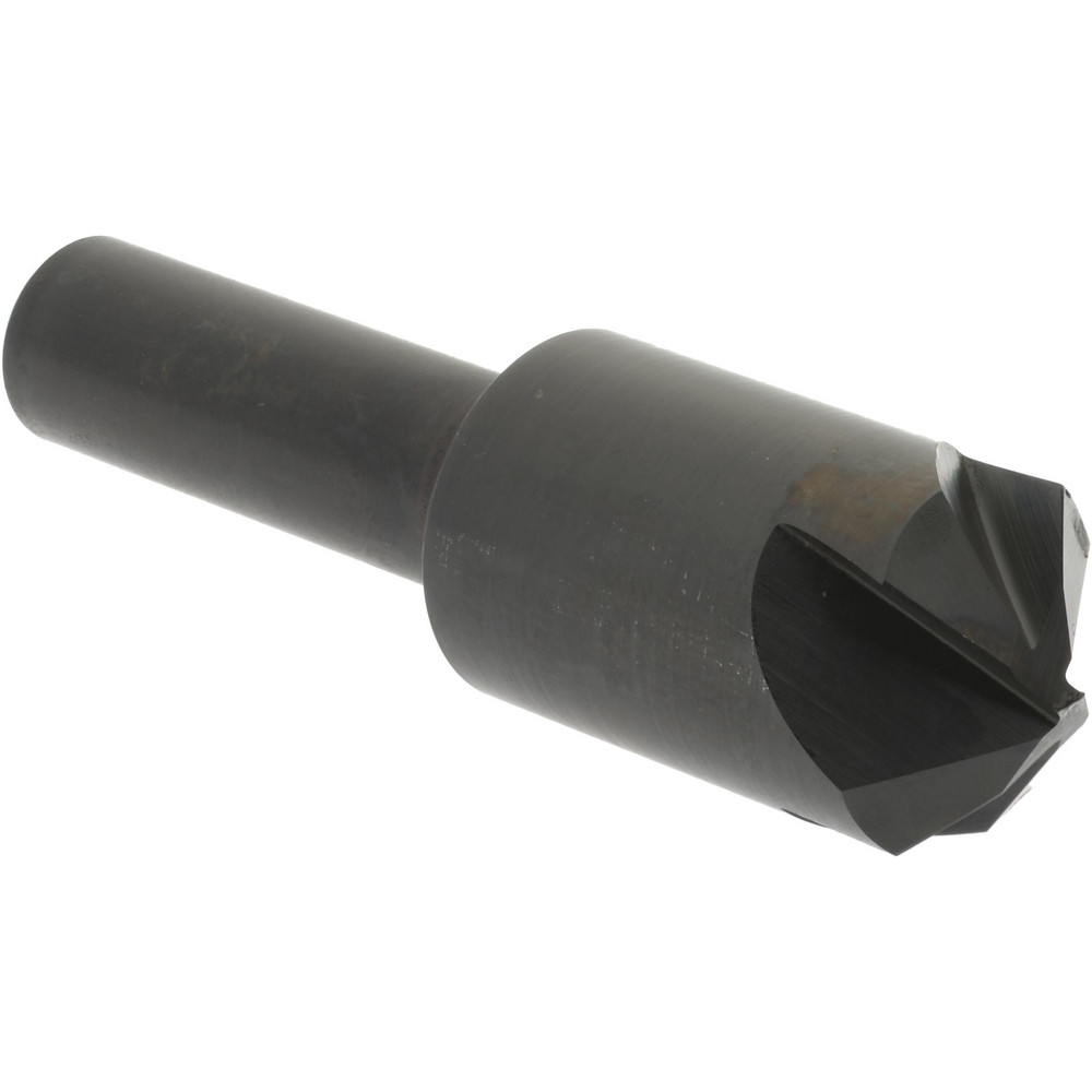 Hertel 18648 5/8" Head Diam, 3/8" Shank Diam, 4 Flute 110&deg; High Speed Steel Countersink Image