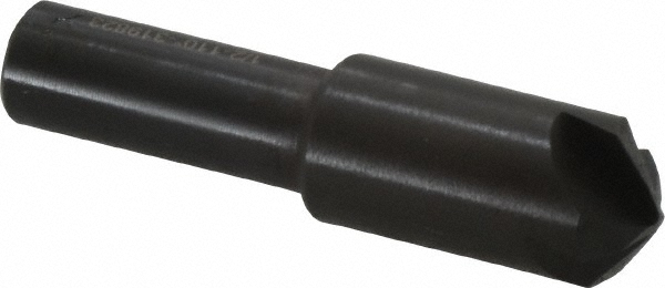 Hertel 18636 1/2" Head Diam, 3/8" Shank Diam, 4 Flute 110&deg; High Speed Steel Countersink Image