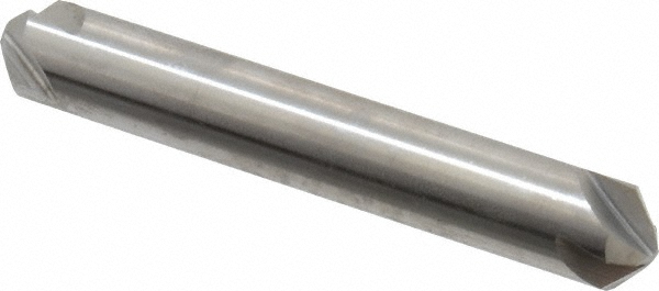 Hertel 18766 3/8" Head Diam, 3/8" Shank Diam, 4 Flute 100&deg; High Speed Steel Countersink Image