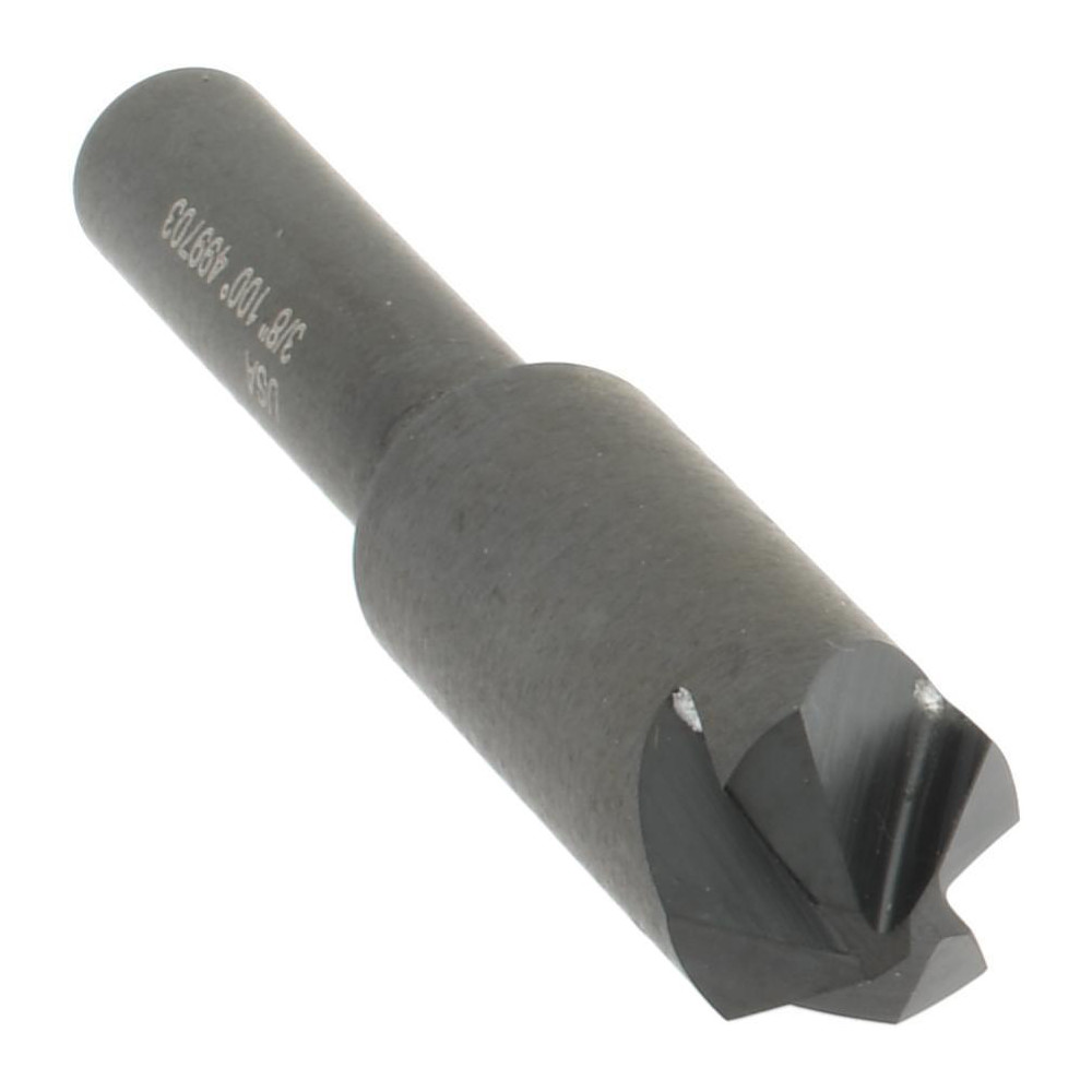 Hertel 18622 Countersink: 3/8" Head Dia, 100 &deg; Included Angle, 4 Flutes, High Speed Steel Image