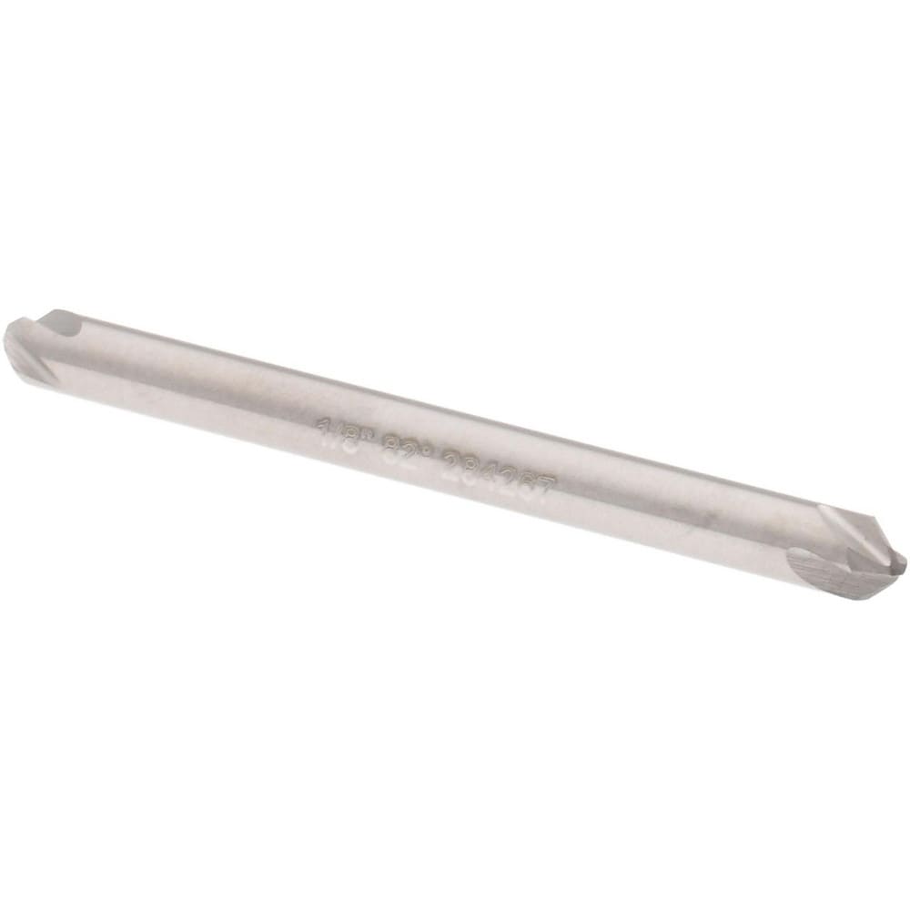 Hertel 18714 Countersink: 1/8" Head Dia, 82 ° Included Angle, 4 Flutes, High Speed Steel Image