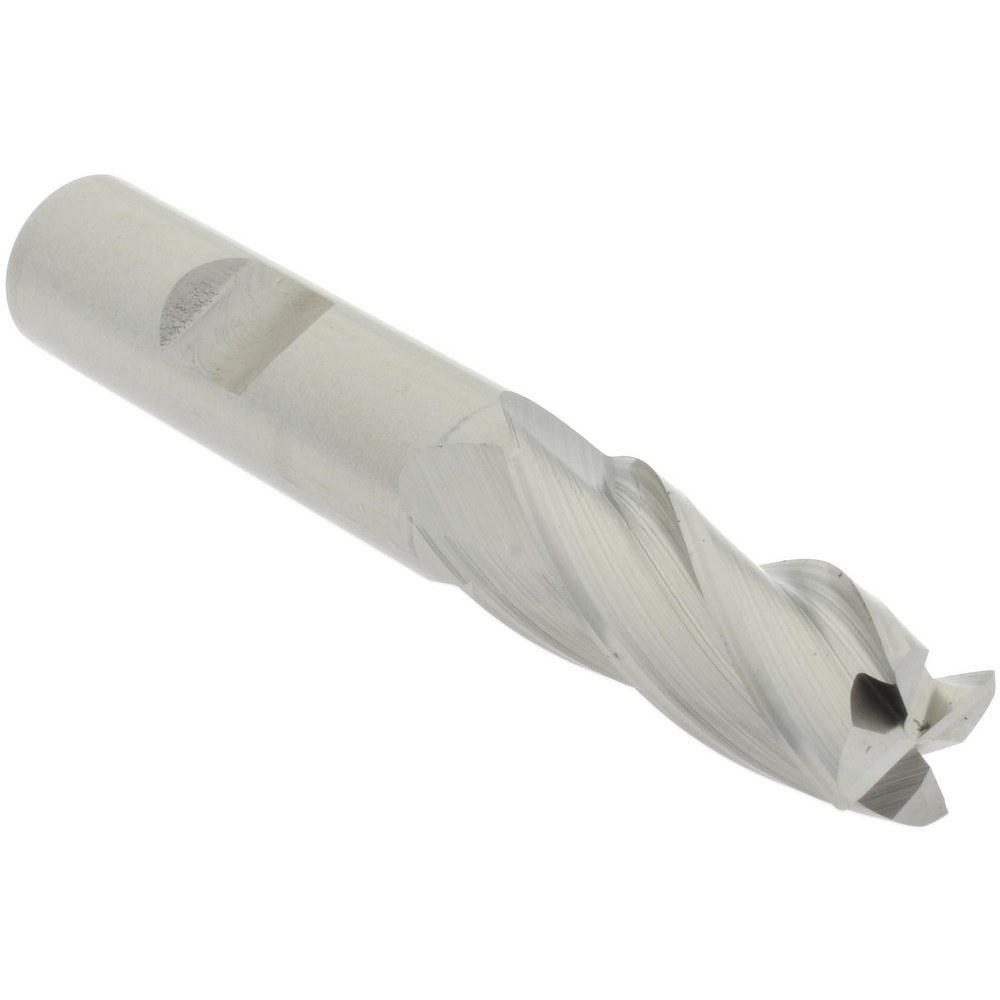 Hertel 15236 Corner Radius End Mill: 1/2" Dia, 1-1/4" LOC, 0.02" Radius, 4 Flutes, Cobalt Image