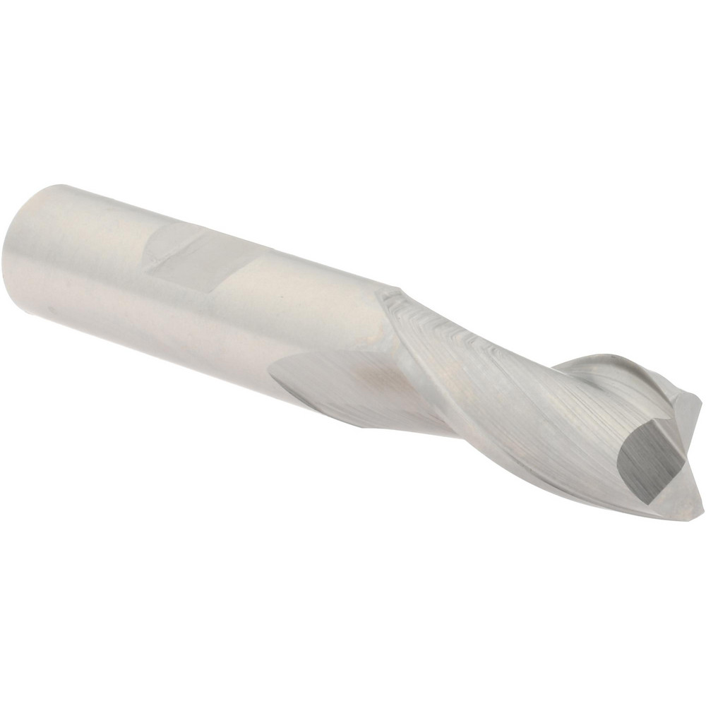 Hertel 15170 Corner Radius End Mill: 1/2" Dia, 1" LOC, 0.02" Radius, 2 Flutes, Cobalt Image