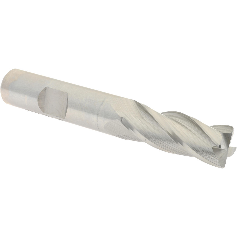 Hertel 15238 Corner Radius End Mill: 1/2" Dia, 1-1/4" LOC, 0.03" Radius, 4 Flutes, Cobalt Image
