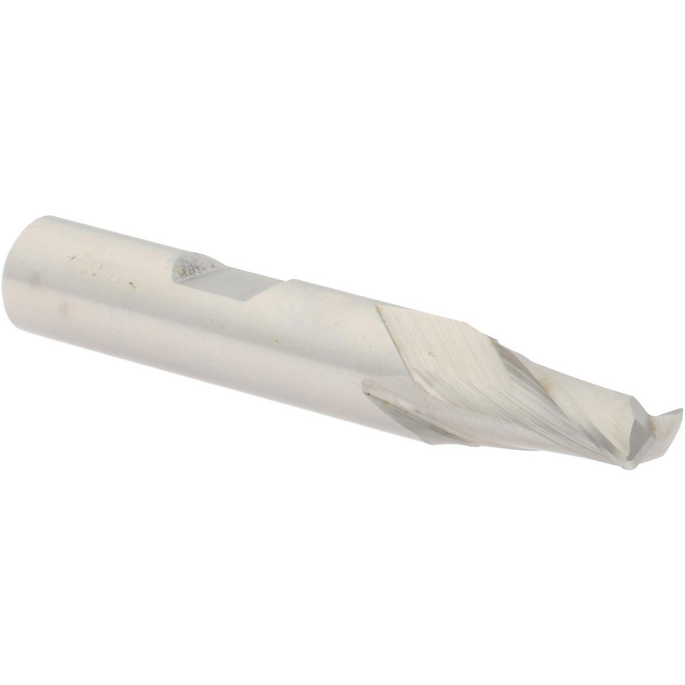Hertel 15160 Corner Radius End Mill: 5/16" Dia, 9/16" LOC, 0.03" Radius, 2 Flutes, Cobalt Image