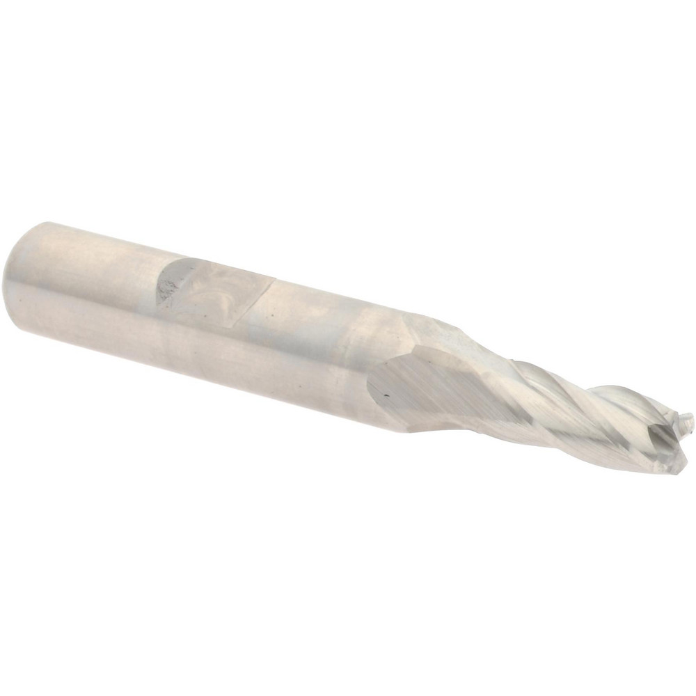 Hertel 15222 Corner Radius End Mill: 1/4" Dia, 5/8" LOC, 0.045" Radius, 4 Flutes, Cobalt Image