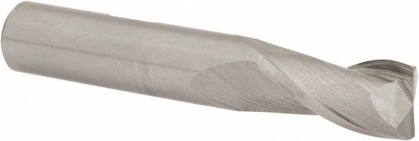 Hertel 15172 Corner Radius End Mill: 1/2" Dia, 1" LOC, 0.03" Radius, 2 Flutes, Cobalt Image