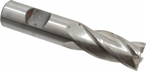 Hertel 15254 Corner Radius End Mill: 3/4" Dia, 1-5/8" LOC, 0.02" Radius, 4 Flutes, Cobalt Image
