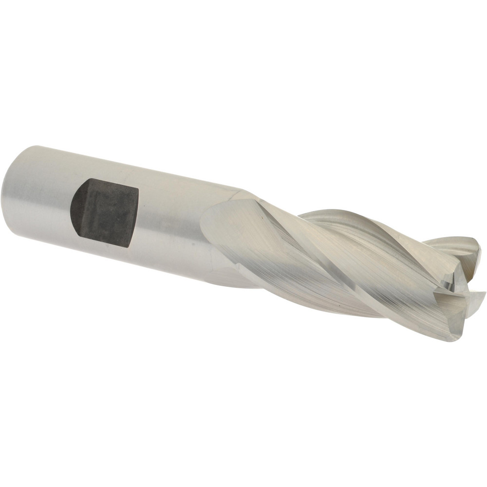 Hertel 15262 Corner Radius End Mill: 3/4" Dia, 1-5/8" LOC, 0.09" Radius, 4 Flutes, Cobalt Image