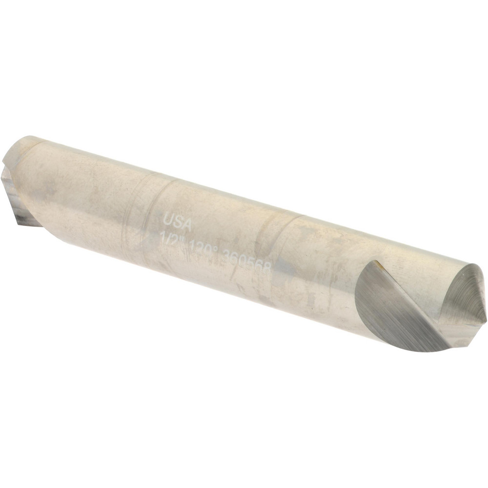 Hertel 18277 1/2" Head Diam, 1/2" Shank Diam, 1 Flute 120&deg; High Speed Steel Countersink Image