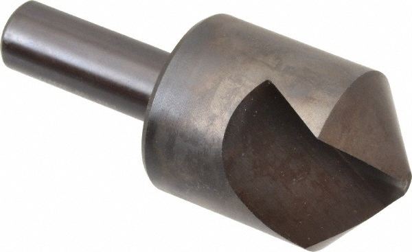 Hertel 19193 1-1/4" Head Diam, 1/2" Shank Diam, 1 Flute 100&deg; High Speed Steel Countersink Image